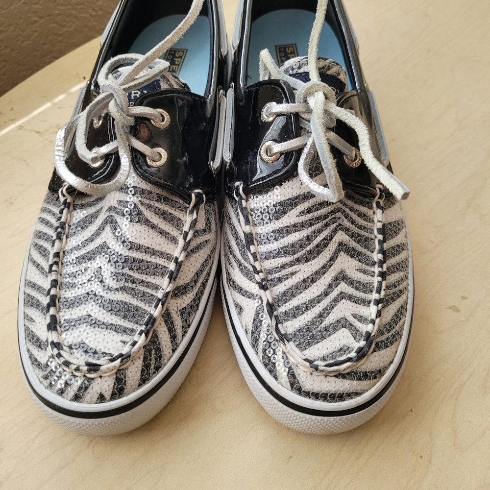 SPERRY Zebra shoes